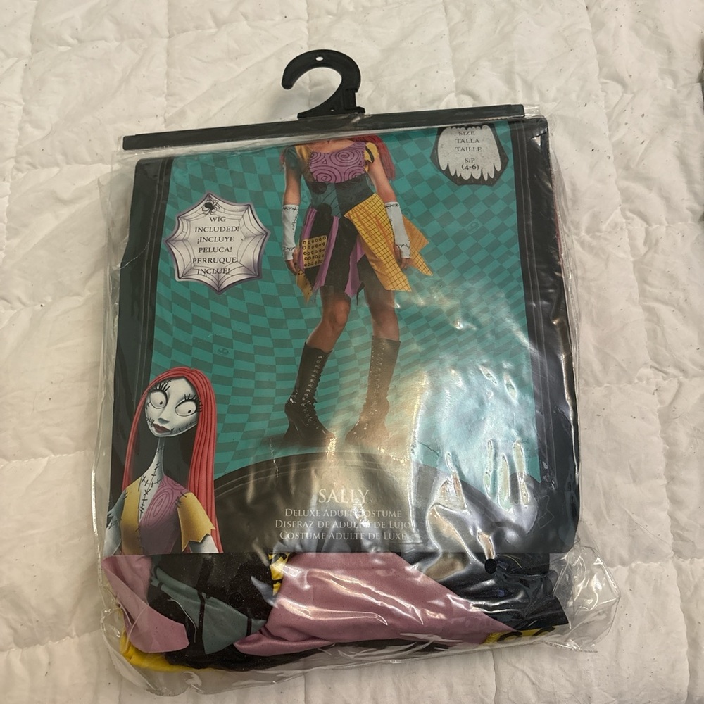 Disney Sally Kids Costume - Pink, Yellow, Black